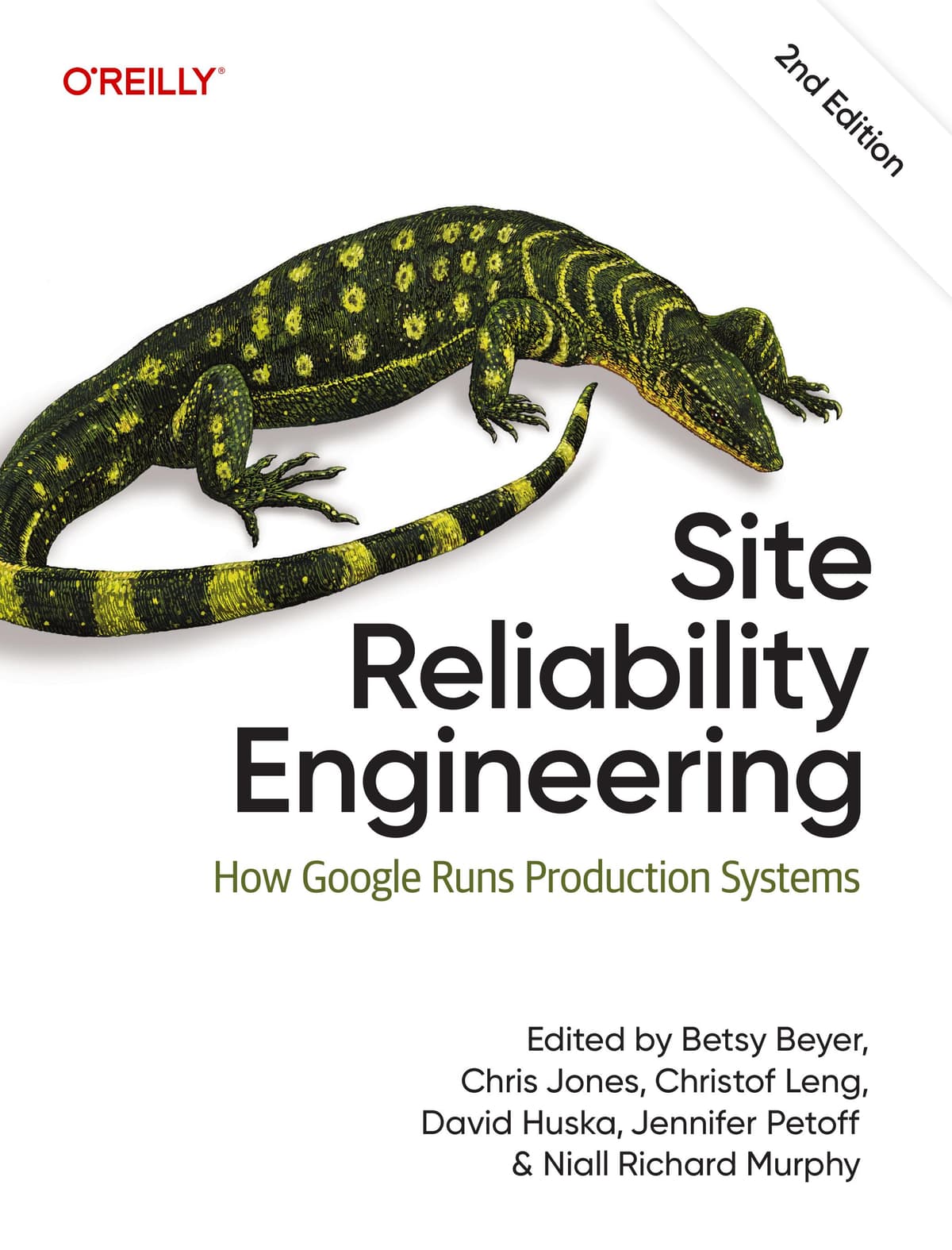 Cover of Site Reliability Engineering, 2nd Edition