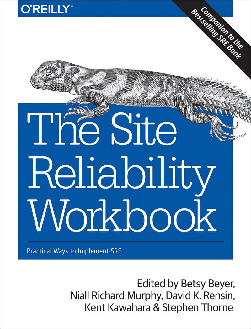 Cover of The Site Reliability Workbook